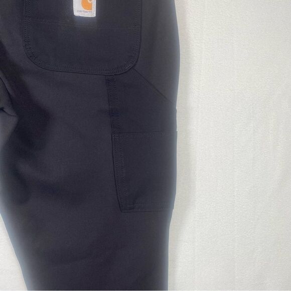Carhartt Black Fitted Utility Knit Pants Size Small - Picture 15 of 15